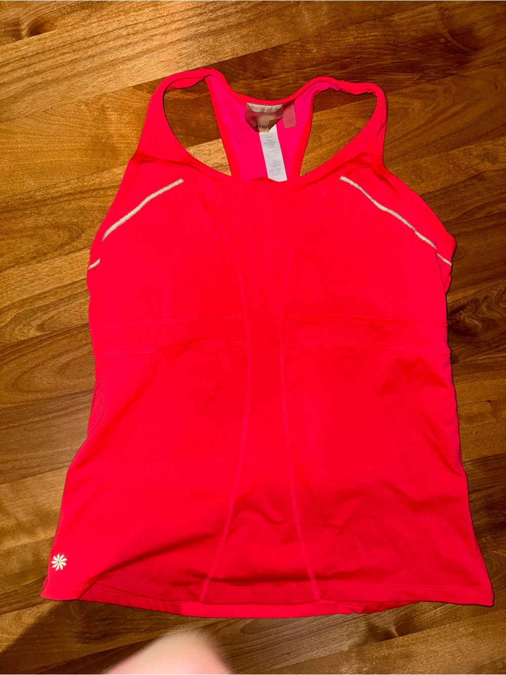 Women’s Hot Pink Racerback Athletic Tank Top